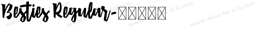 Besties Regular字体转换